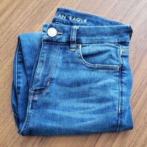 American Eagle curvy hi-rise jegging sz 2 short